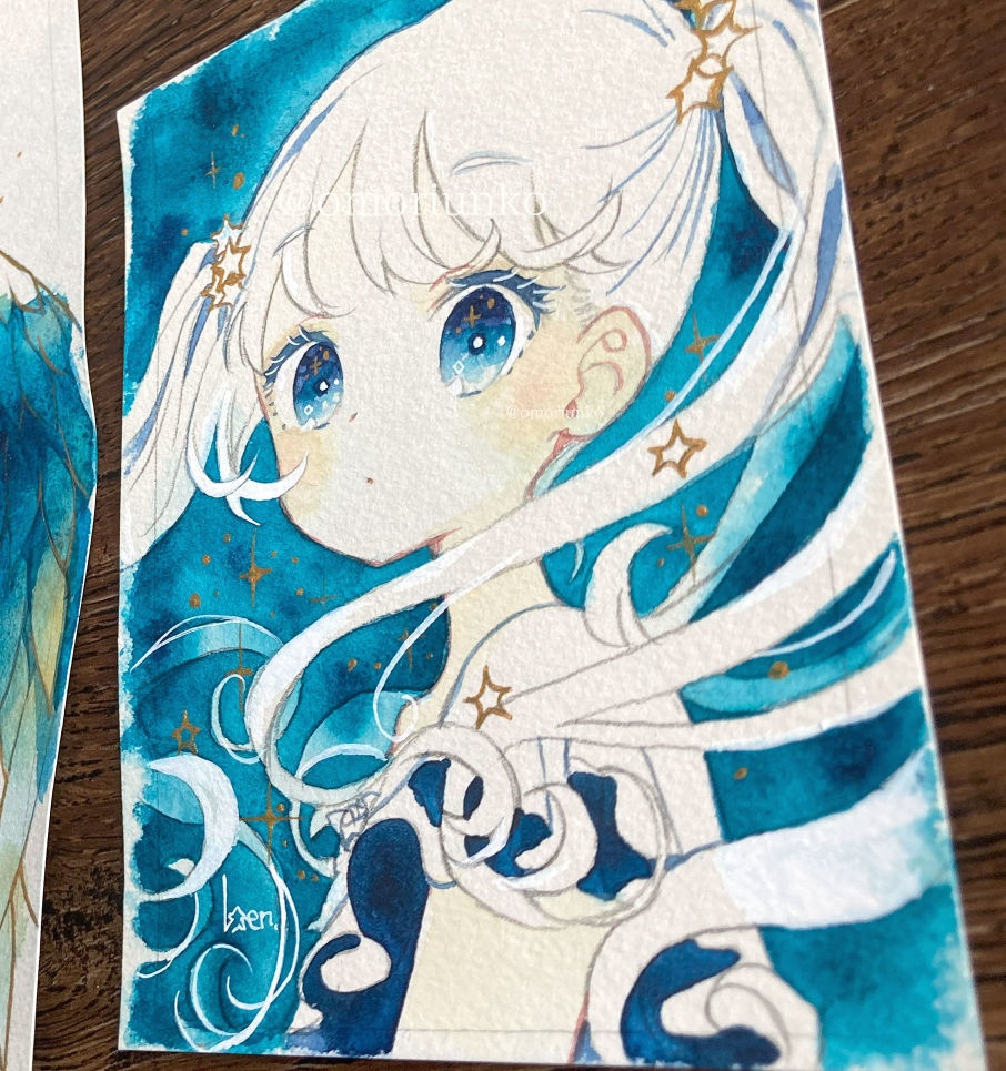 【原画】Cerulean Blue