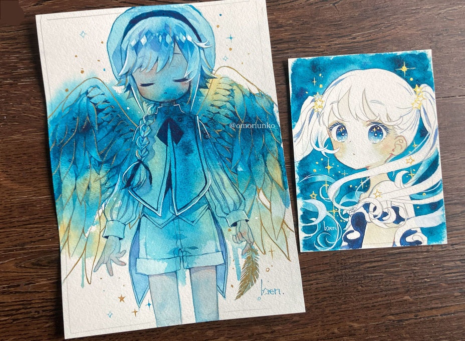 【原画】Cerulean Blue