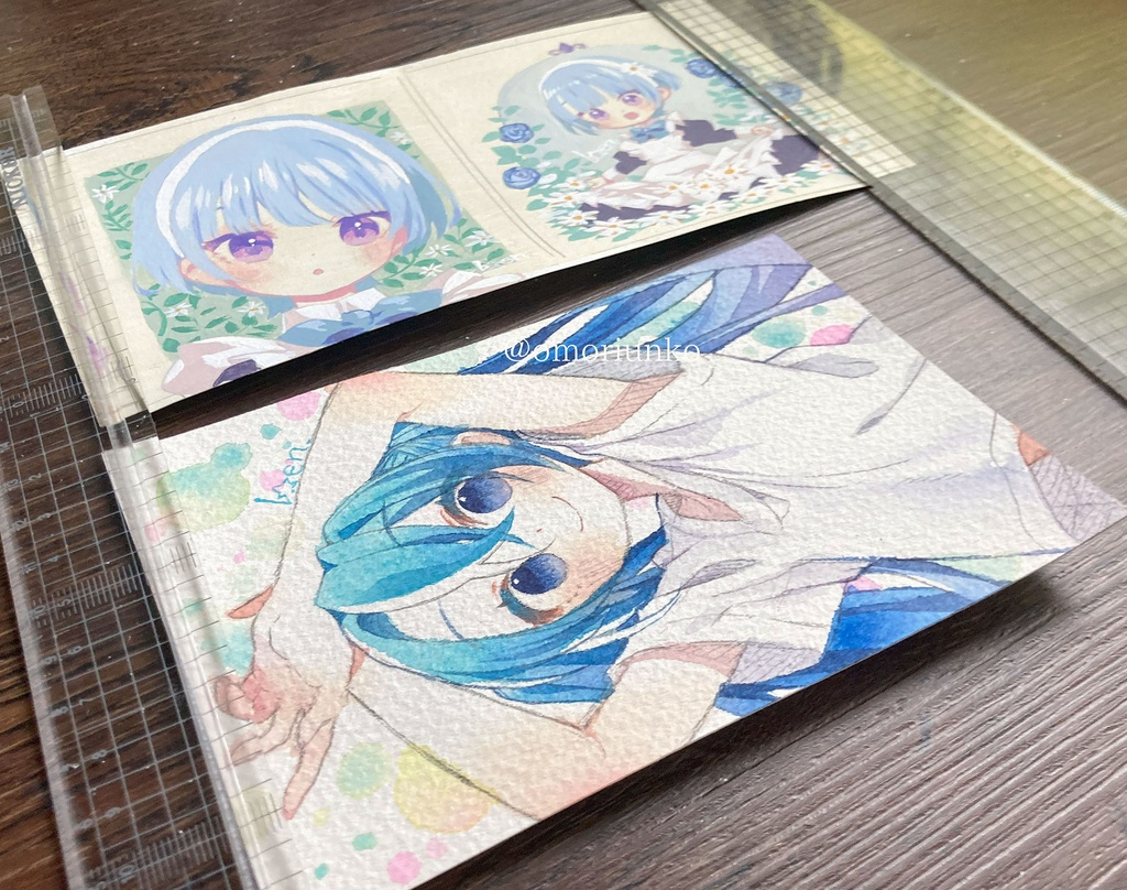 【ミニ原画】新緑B