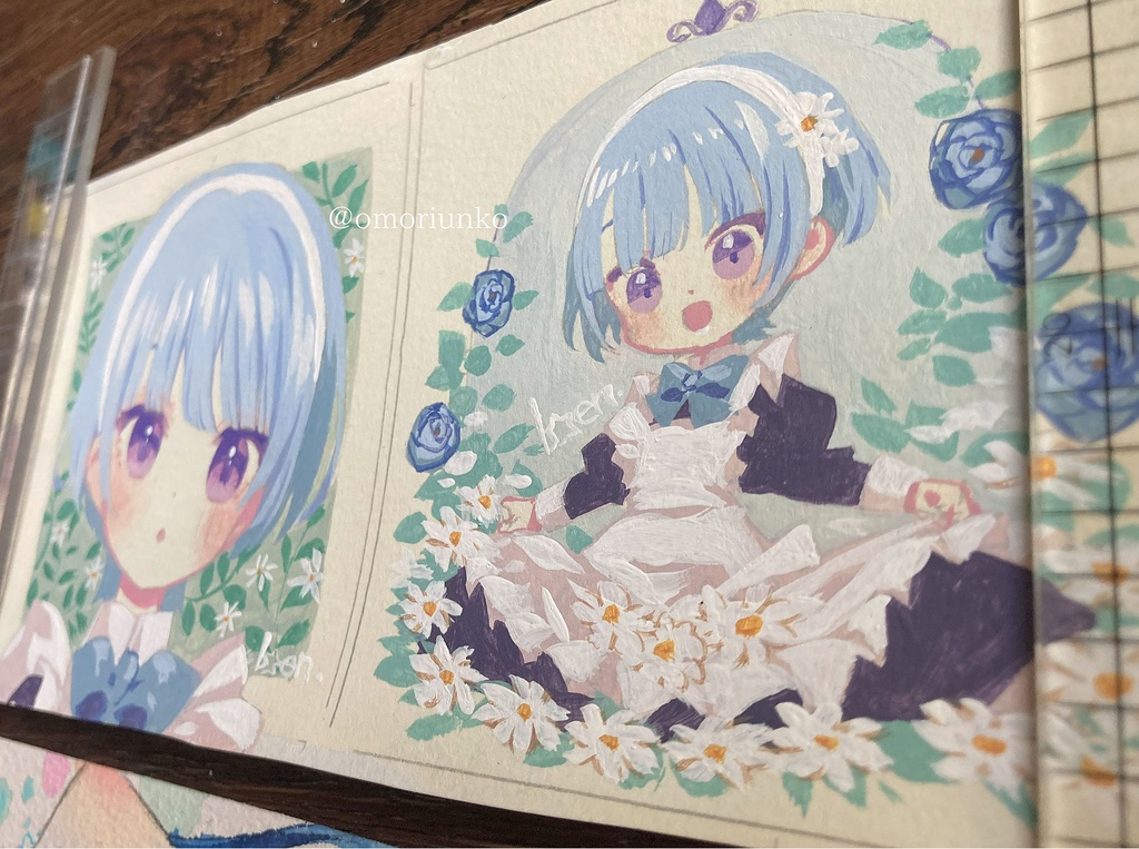 【ミニ原画】新緑B