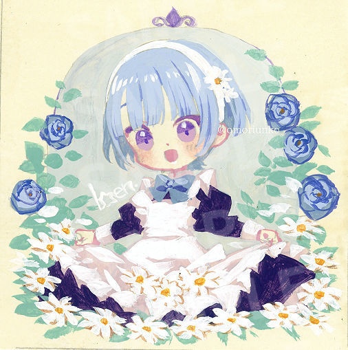 【ミニ原画】新緑B