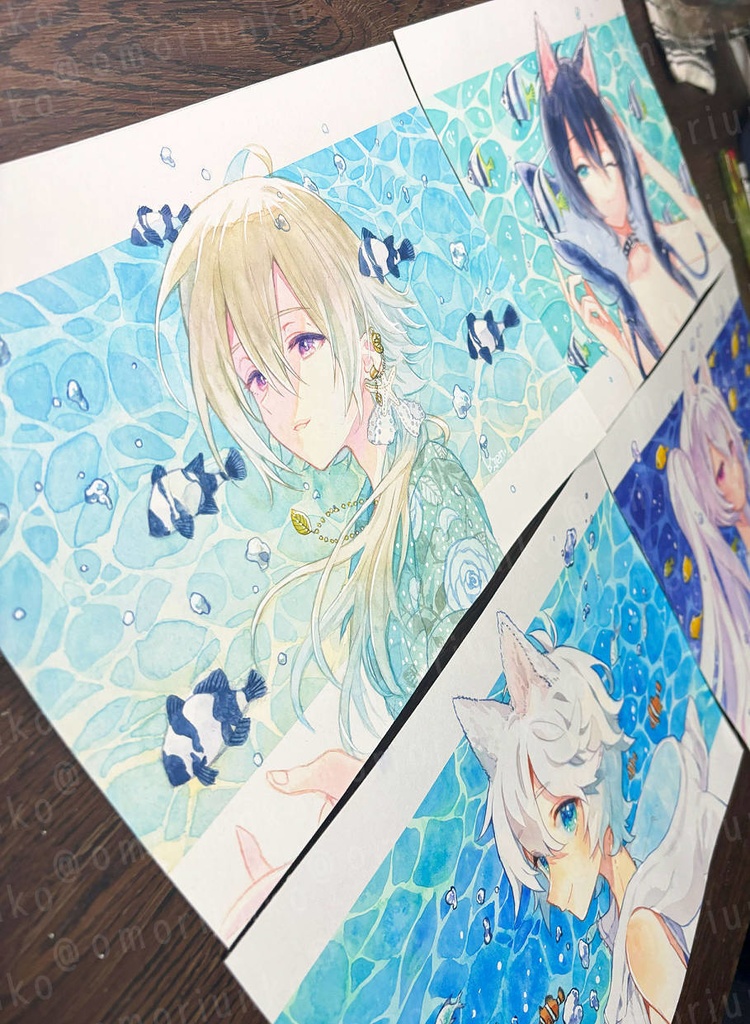 【原画】Seaside-白狐-