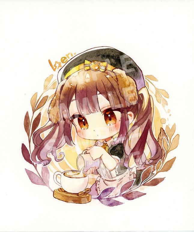 【原画】ラテアート