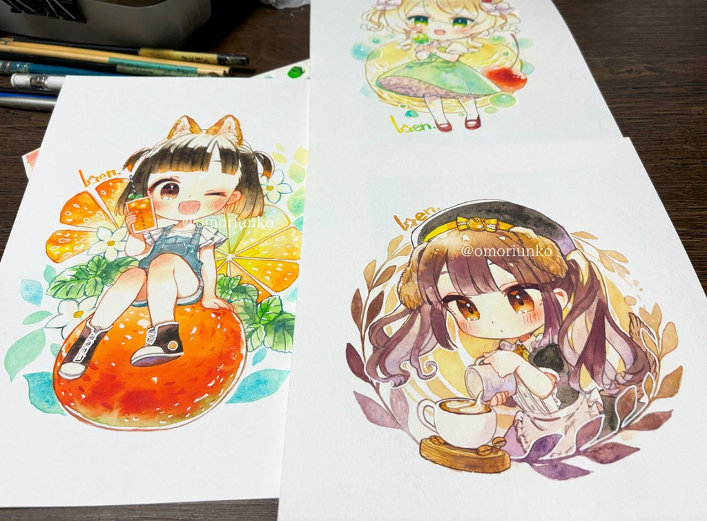 【原画】ラテアート