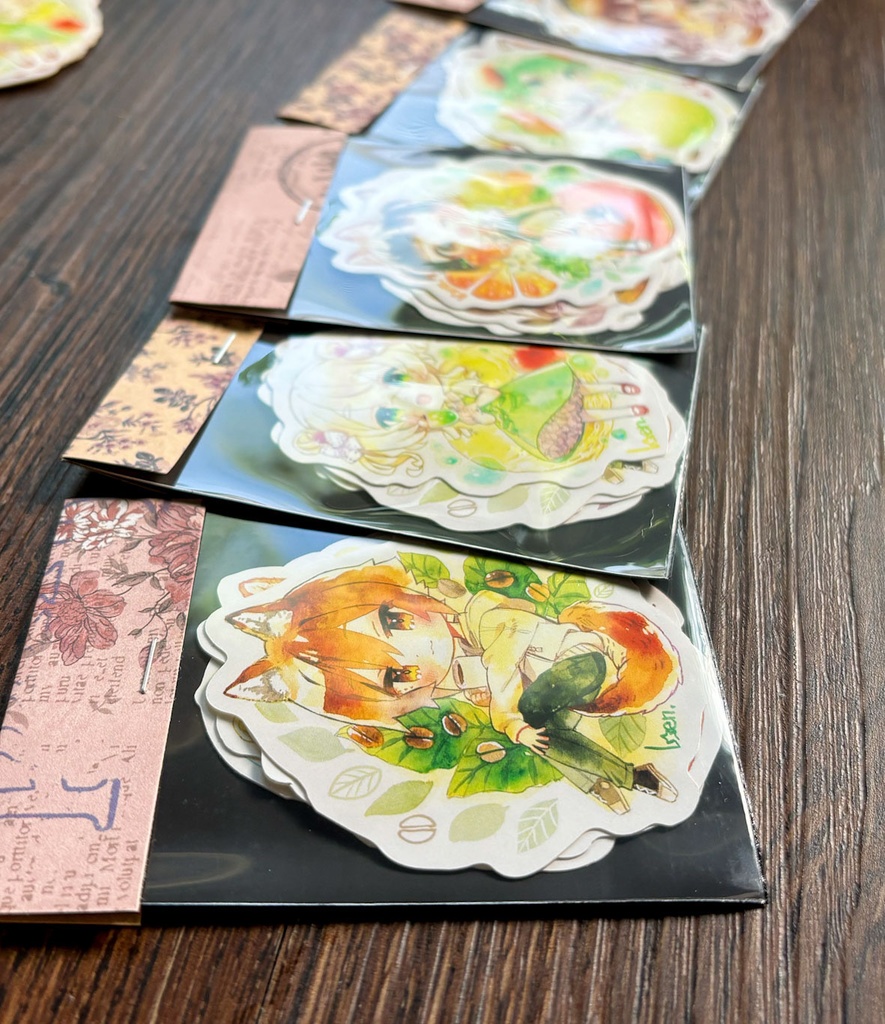 【グッズ】フレークシールセット