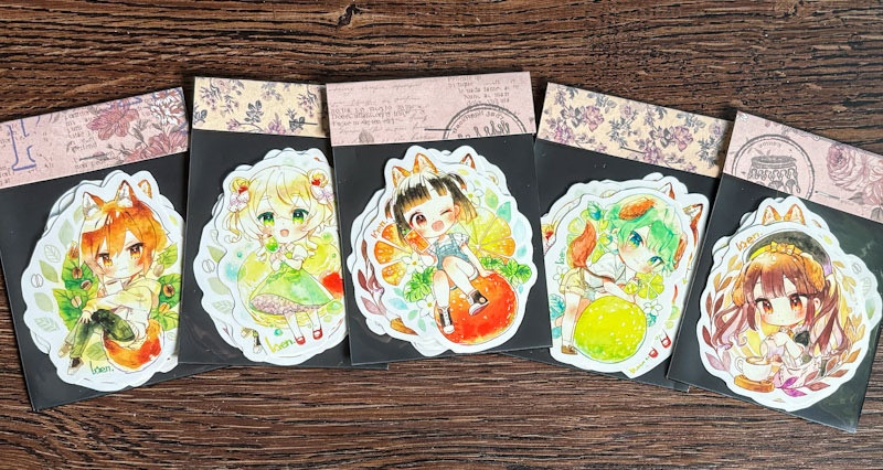 【グッズ】フレークシールセット