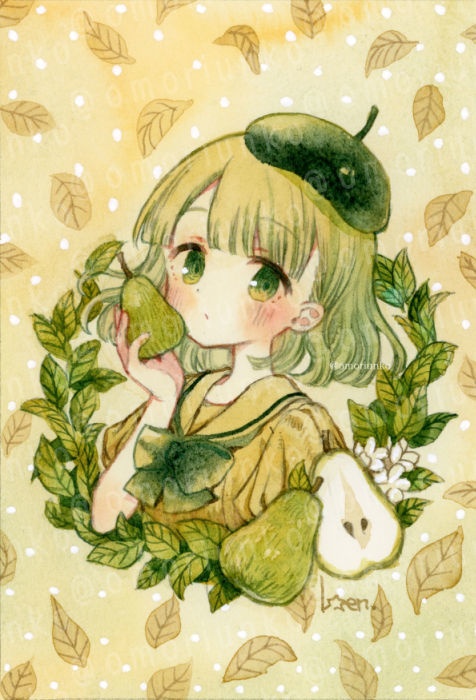 【原画】pear green