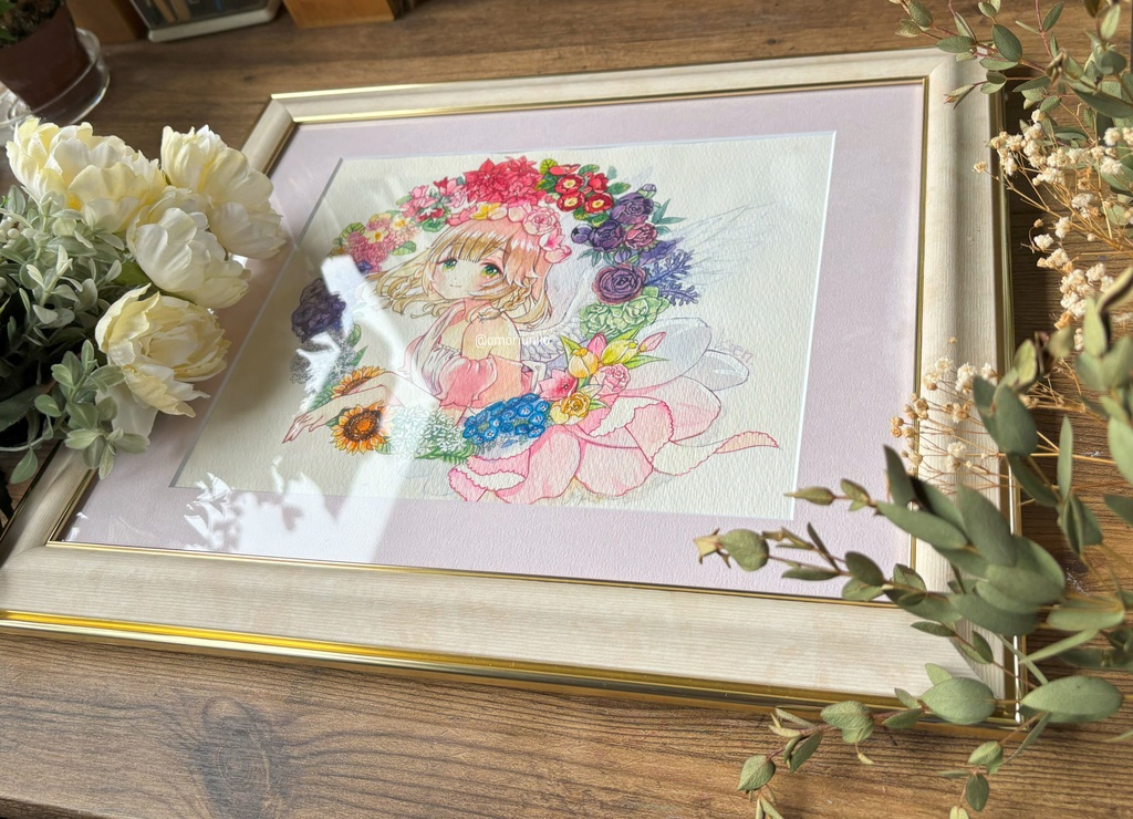 【マット額装原画】環