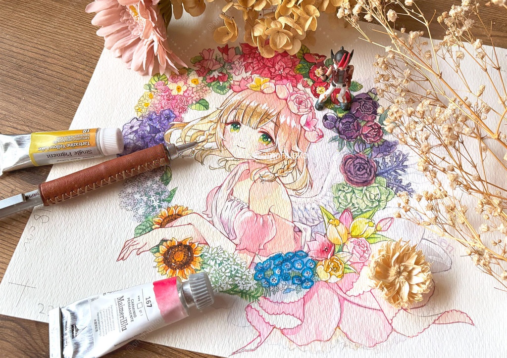 【マット額装原画】環