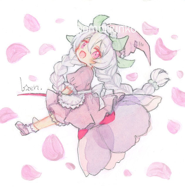 【原画】花筏6