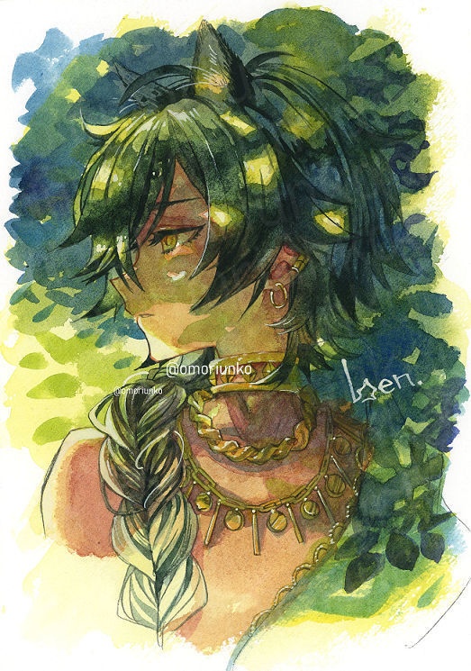 【原画】木陰