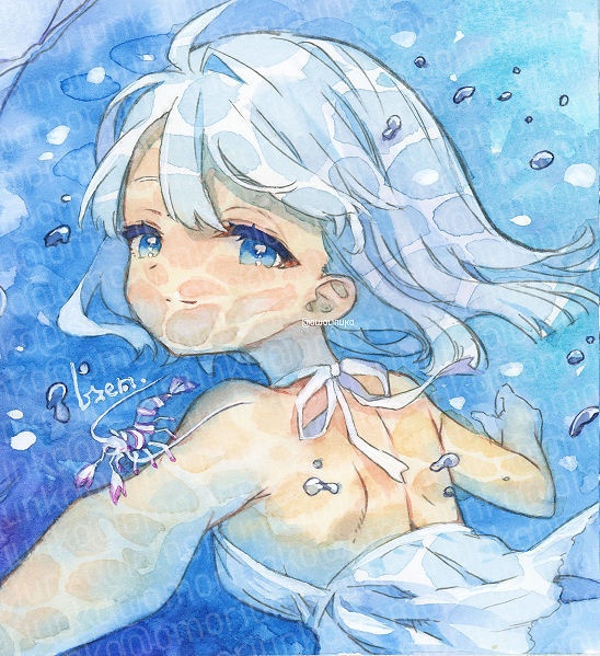 【原画】オドリカクレエビ