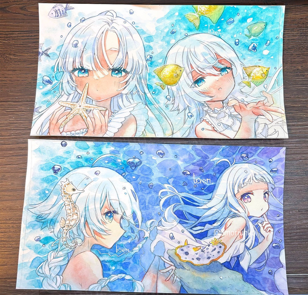 【原画】タツノオトシゴ