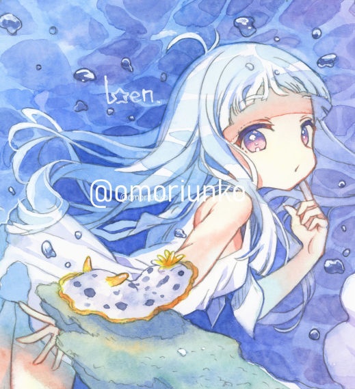 【原画】シロウミウシ