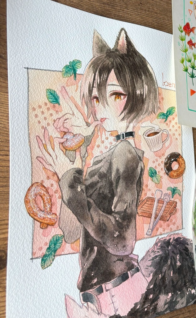 【原画】一口の後