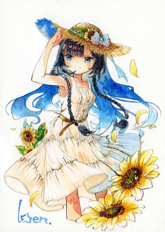 【原画】青空少女