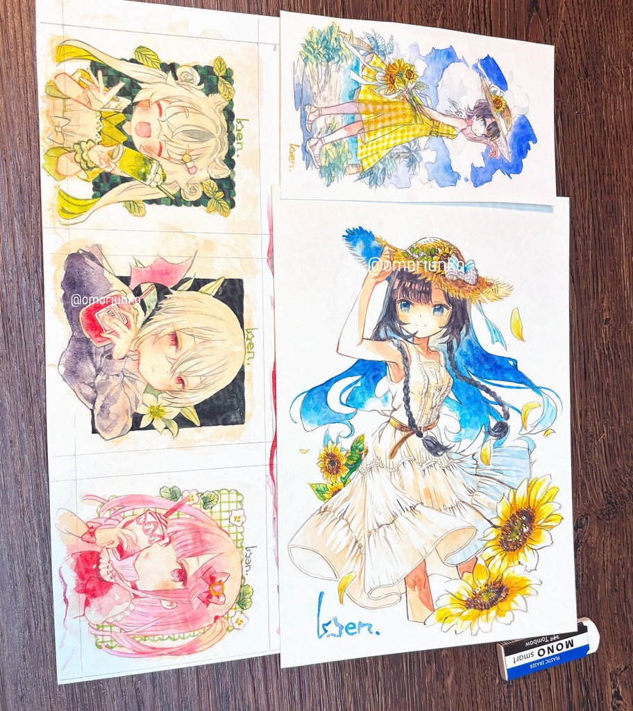 【原画】青空少女