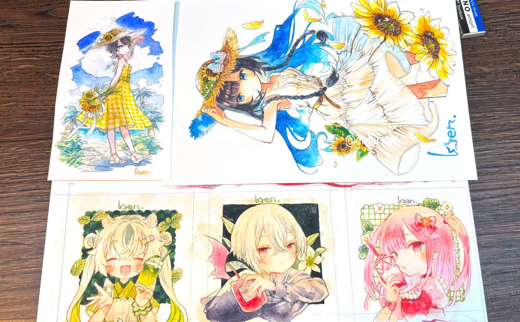 【原画】青空少女