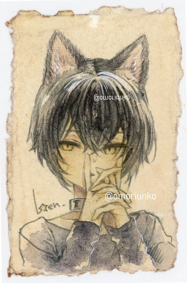 【ミニ原画】視線