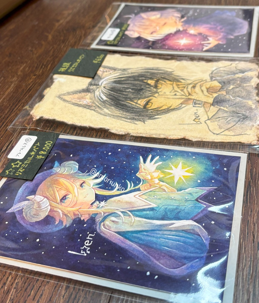 【ミニ原画】視線