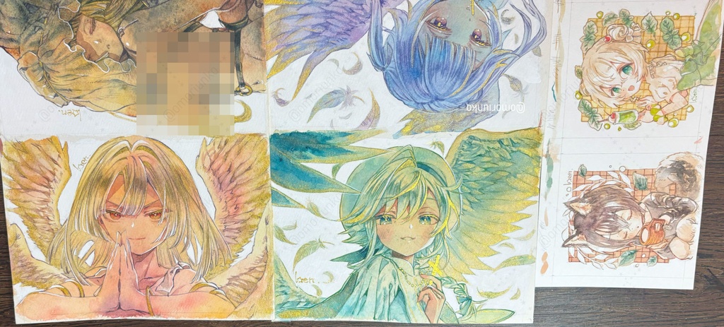 【原画】逆光天使D