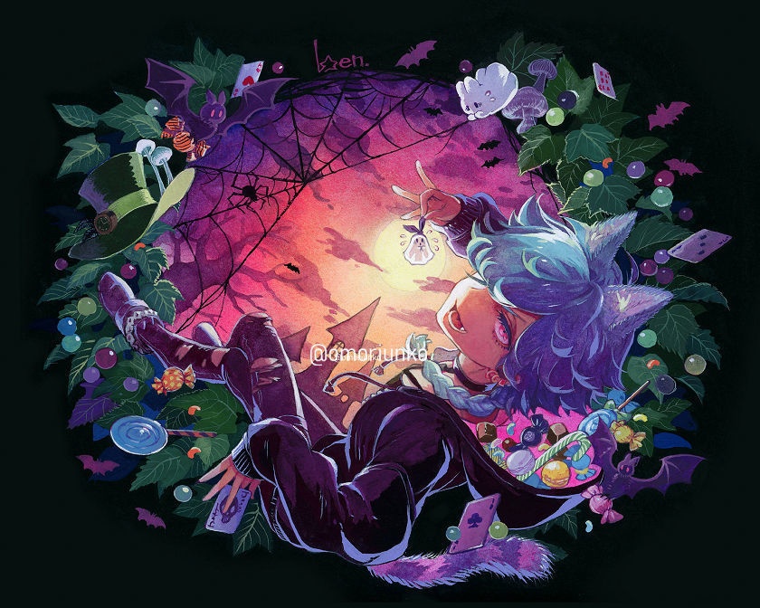 【マット額装原画】Trick or Treat