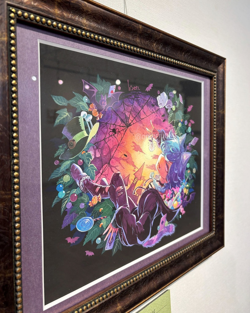 【マット額装原画】Trick or Treat