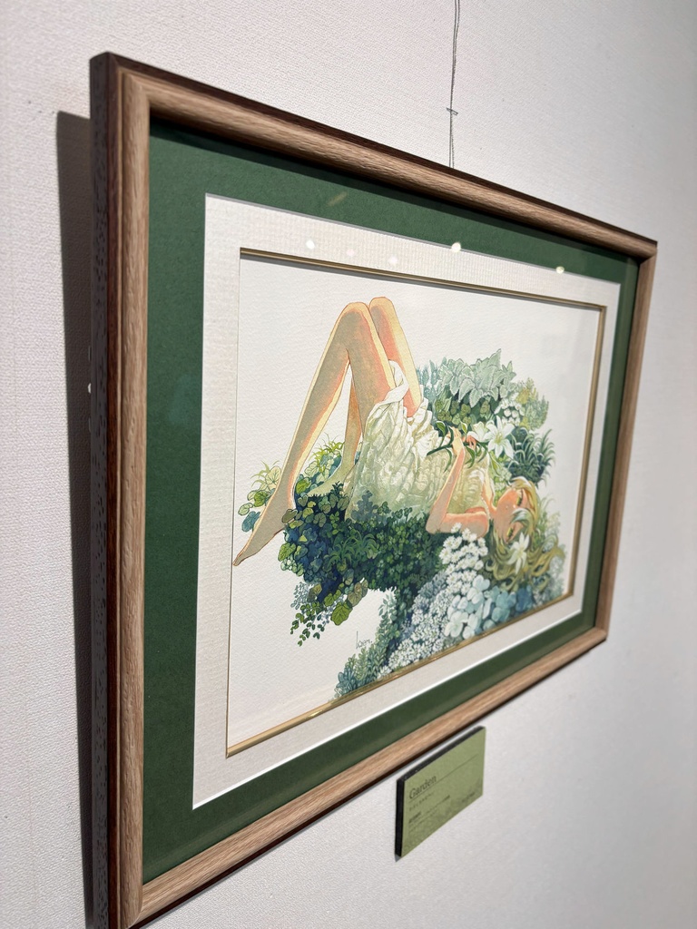 【マット額装原画】Garden