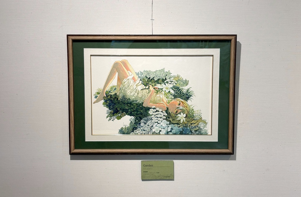 【マット額装原画】Garden