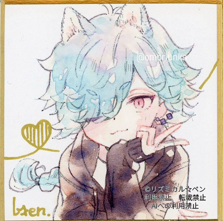 【原画色紙】コミティア155-01