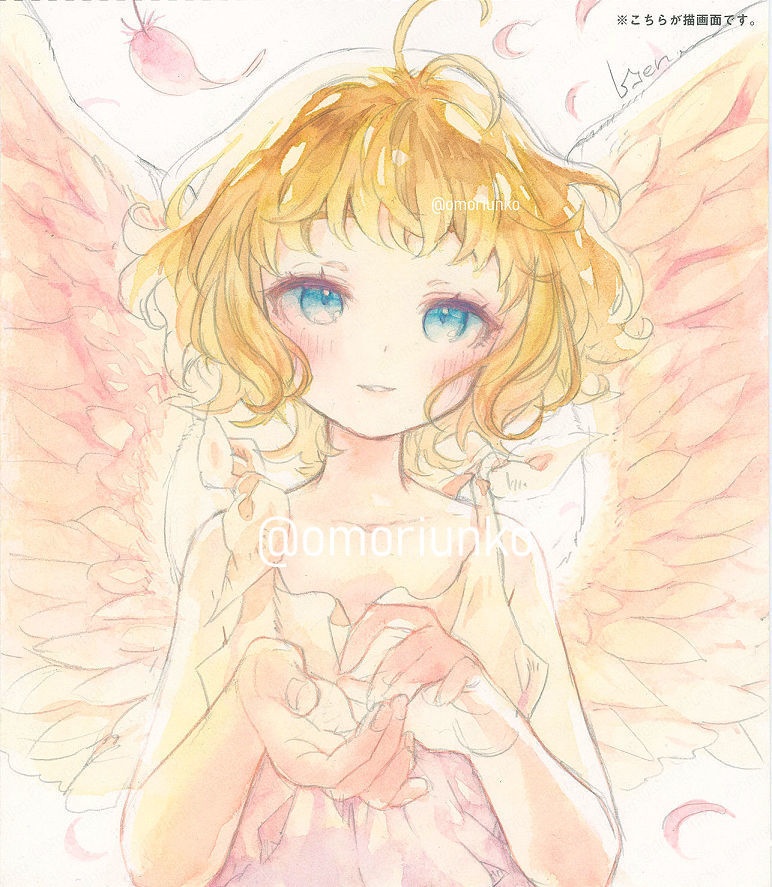 【原画】ほほえみ