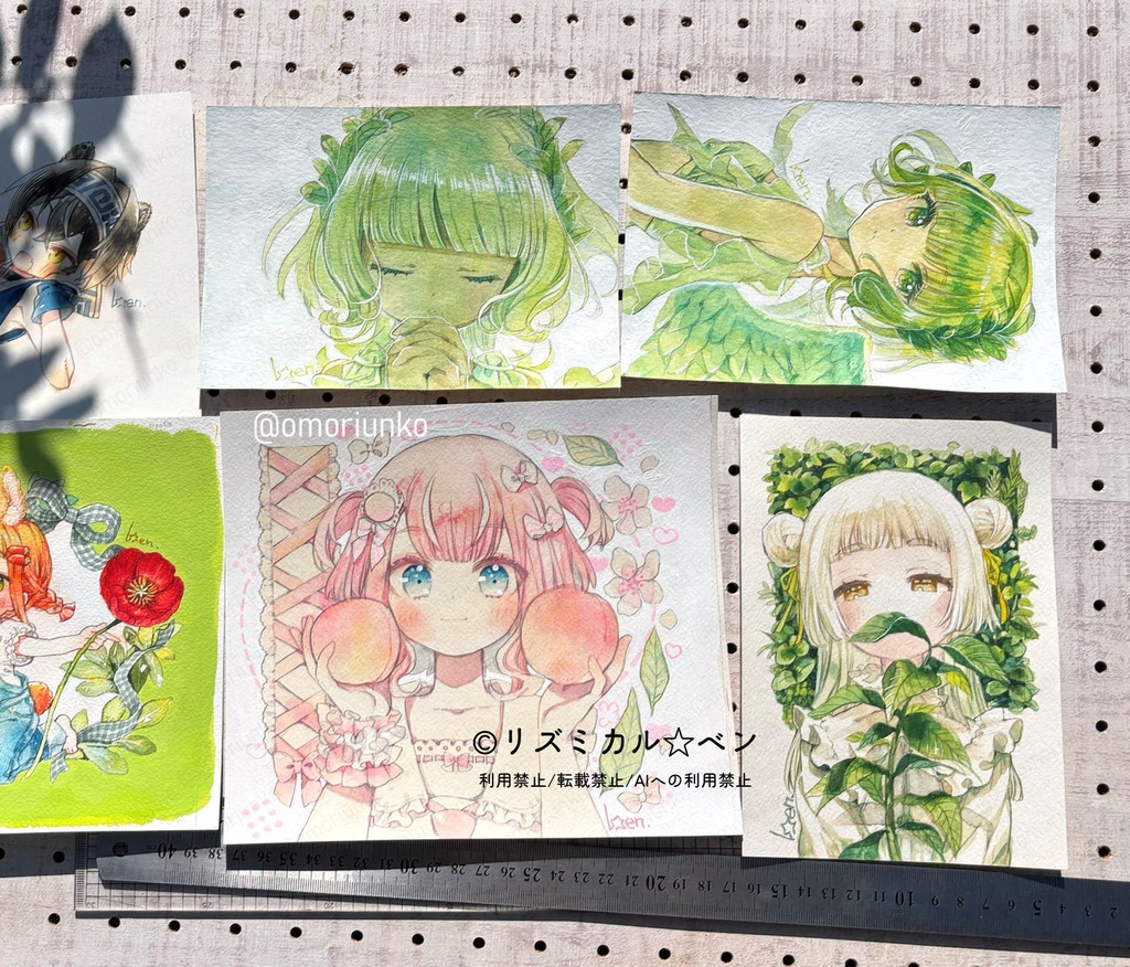 【原画】転瞬の瞳
