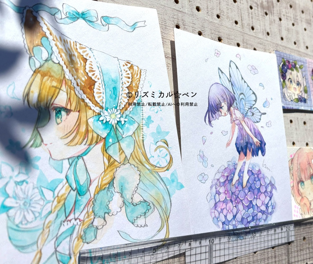 【原画】手毬花