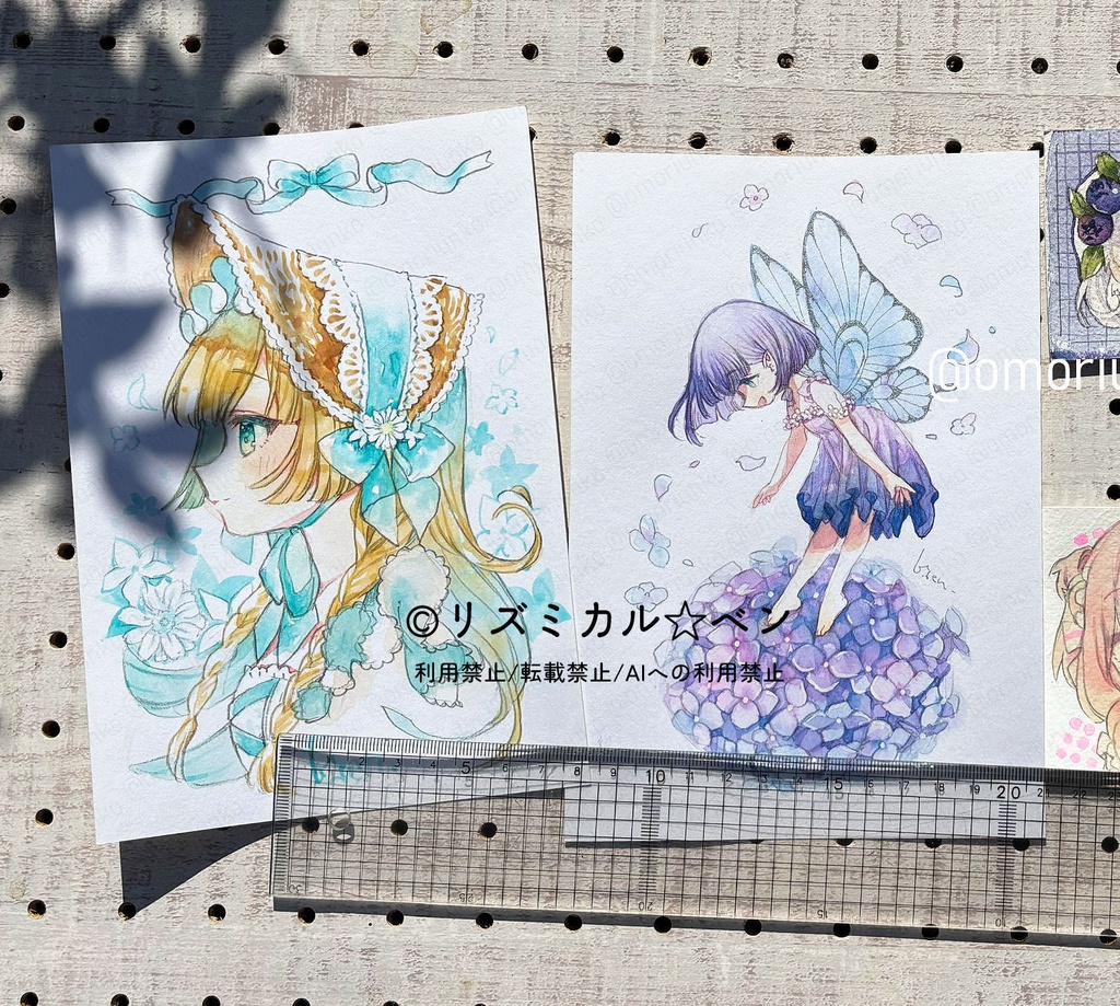 【原画】手毬花