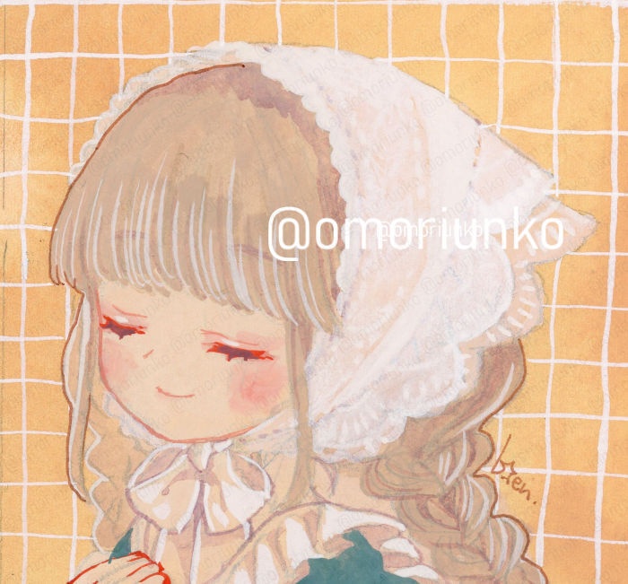 【ミニ原画】オレンジベース01