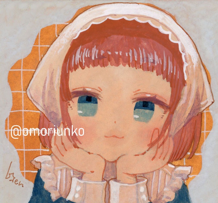 【ミニ原画】オレンジベース03