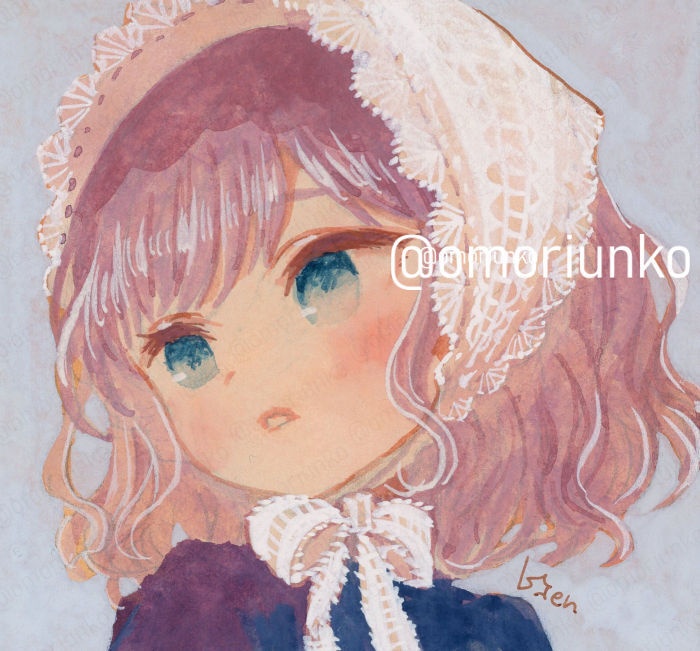 【ミニ原画】オレンジベース24