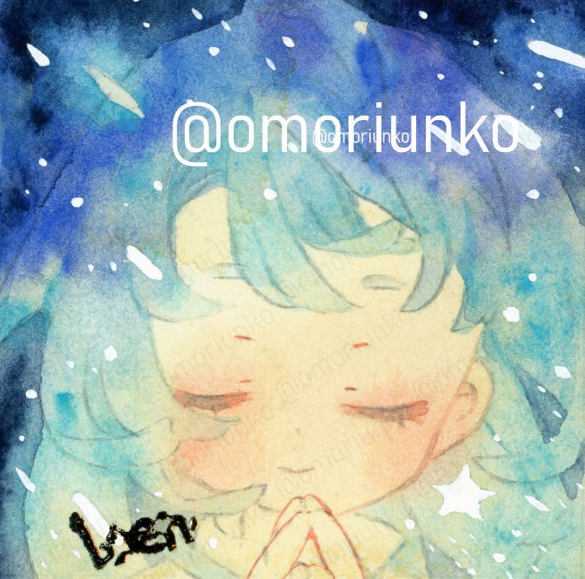 【ミニ原画】空色01