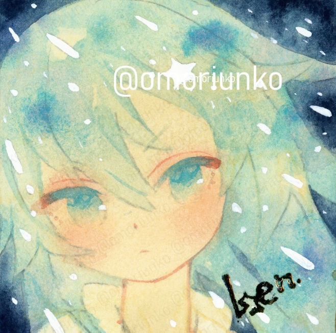 【ミニ原画】空色02