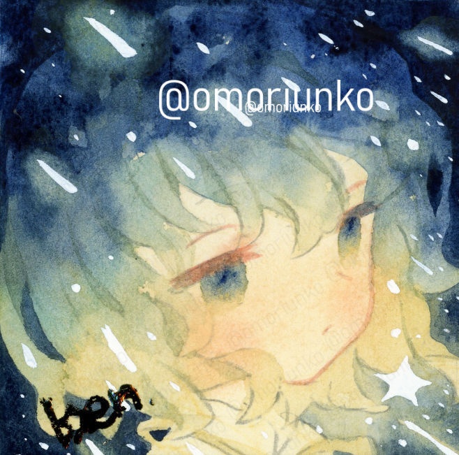 【ミニ原画】空色04
