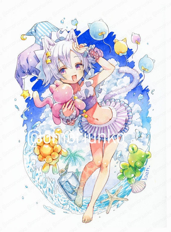 【マット額装作品】balloon