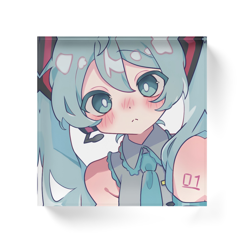 初音ミク アクリルブロック