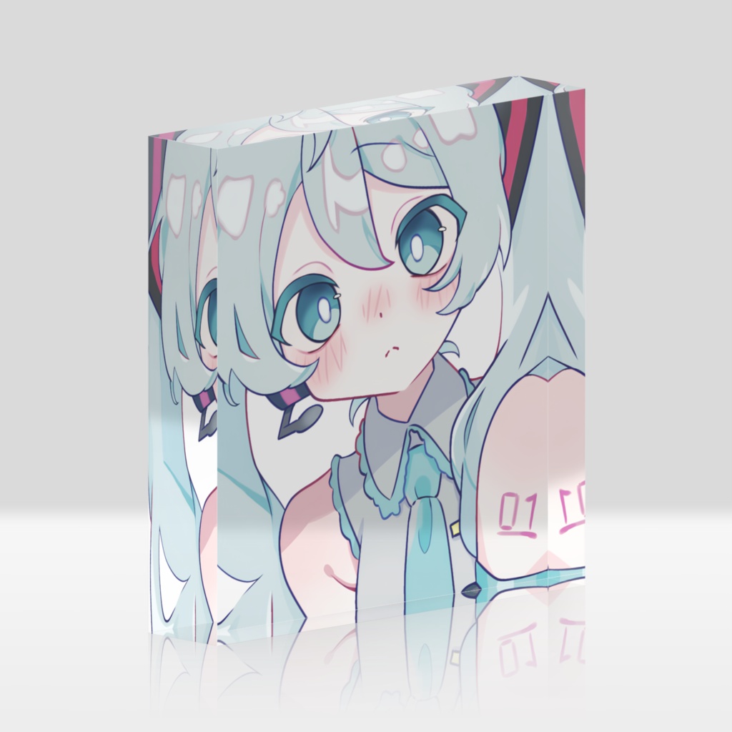 初音ミク アクリルブロック
