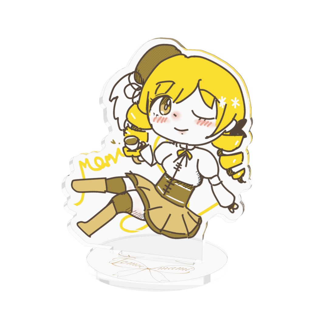 巴マミアクリルスタンド