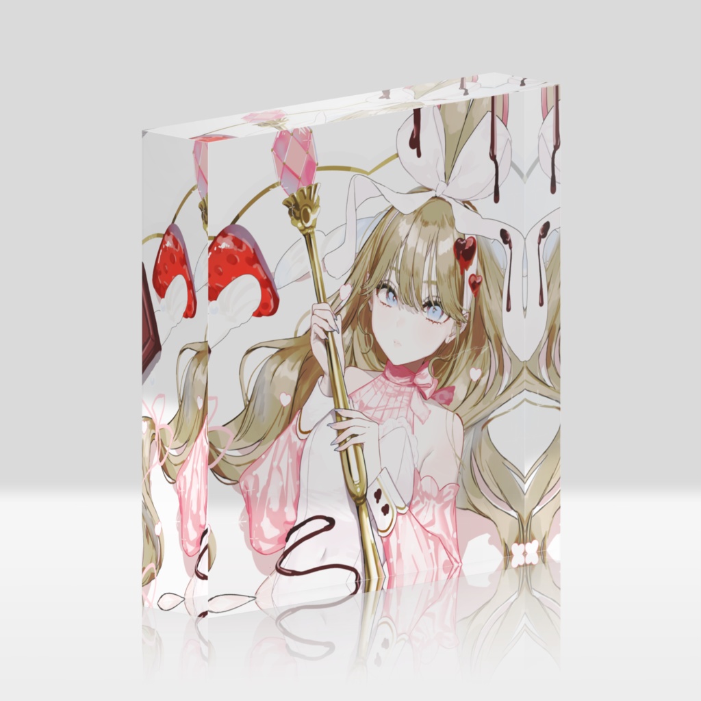 バレンタイン♡アクリルブロック