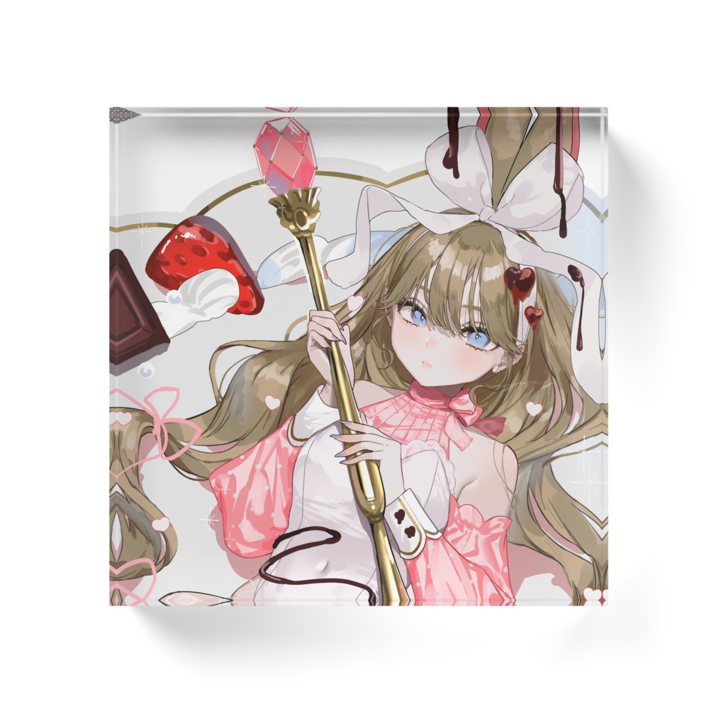 バレンタイン♡アクリルブロック