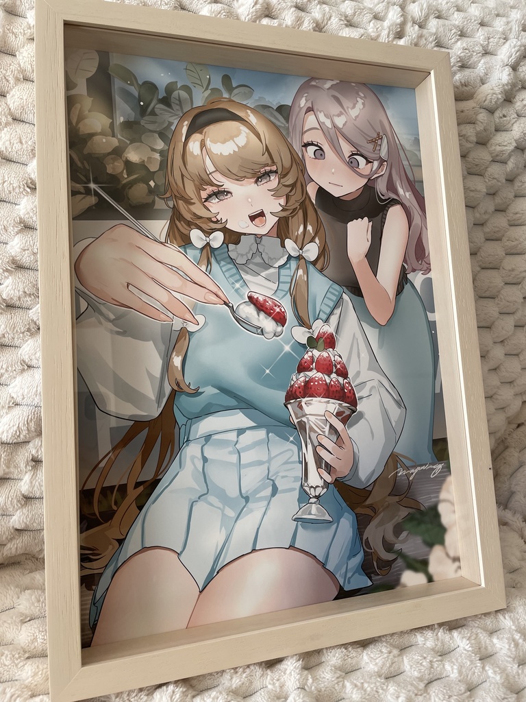 【A3額装イラスト】ときめぐり展