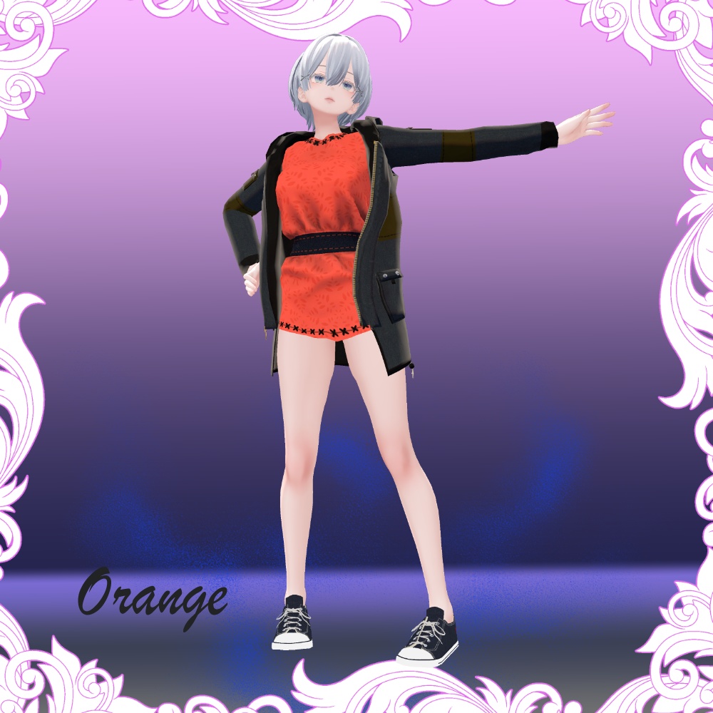 森羅-Shinra - 衣装 ジャバー・ボディコン・シューズ3types VRC専用