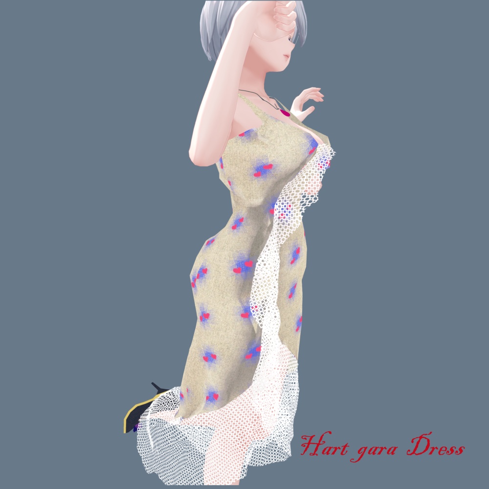 森羅- Shinra 衣装 Dress Heel necklace VRC専用