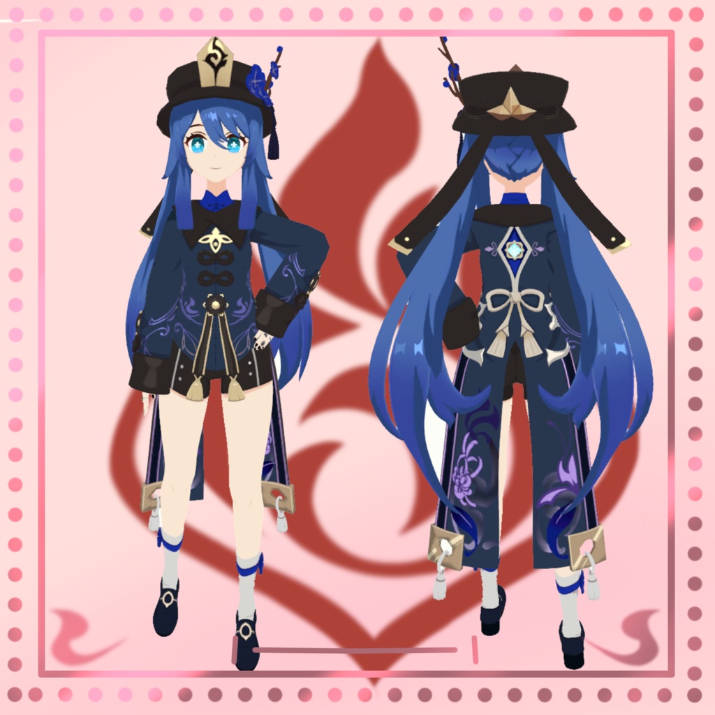 High quality | HuTao | Custom 3D model